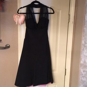Black Halter Dress